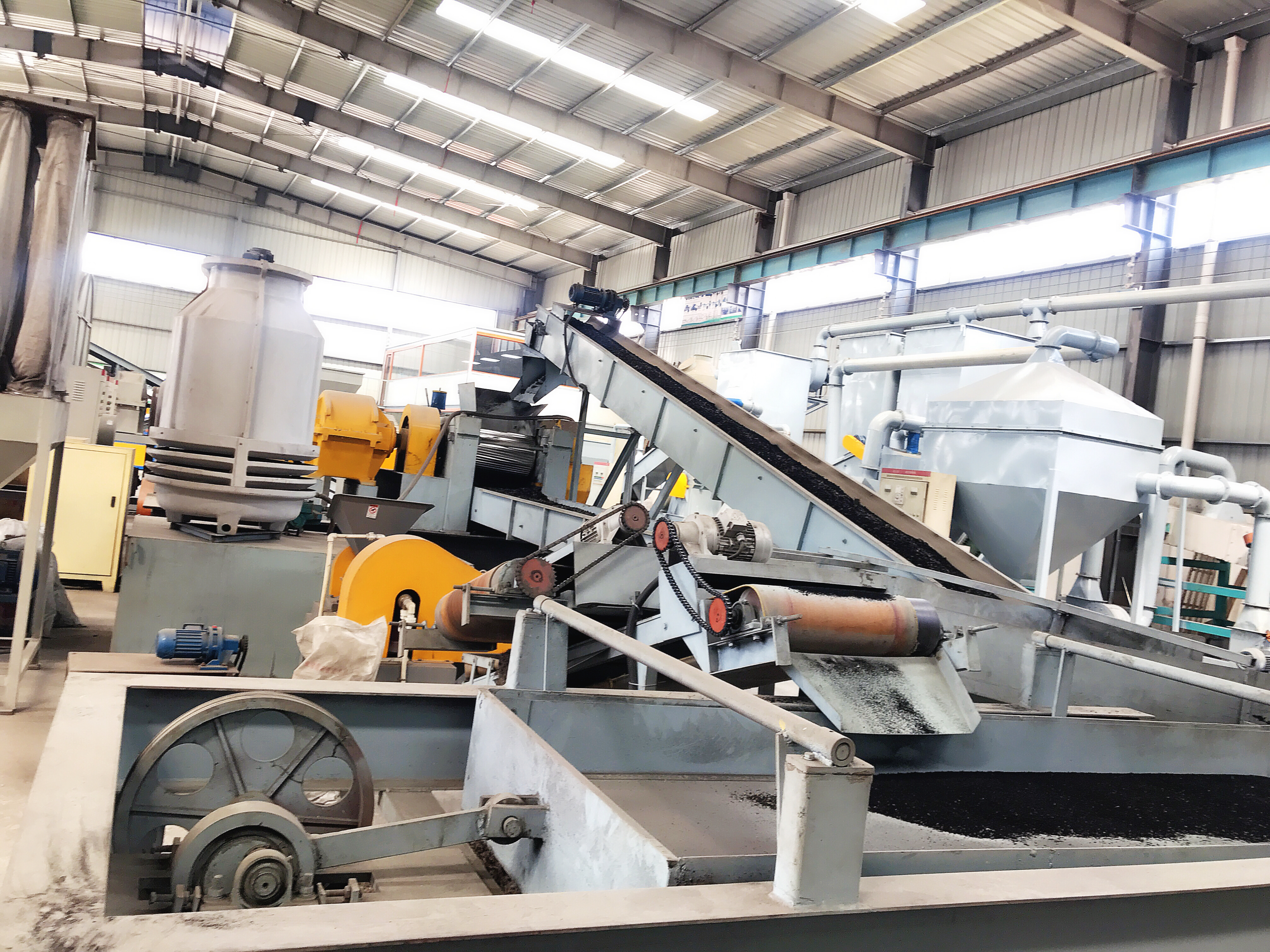 廢舊輪胎膠粉生產(chǎn)線